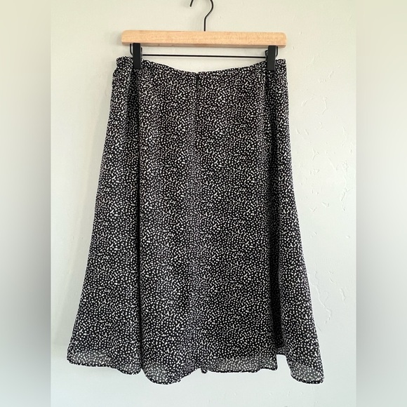 Y2K Polka Dot Flowy Skirt - Picture 3 of 8